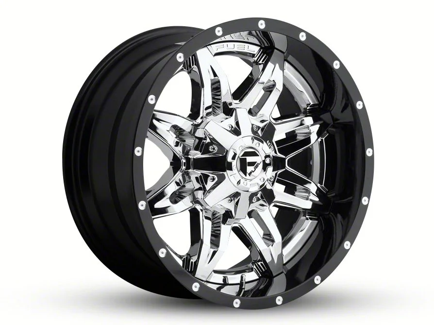 Fuel Wheels Lethal Chrome 6-Lug Wheel; 20x10; -19mm Offset (19-23 Ranger)