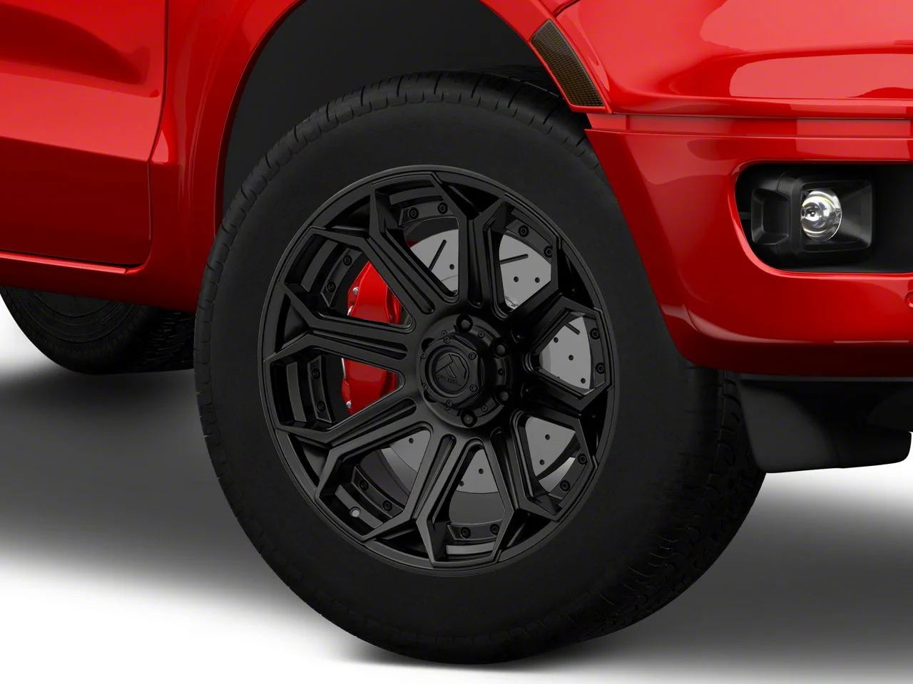 Fuel Wheels Siege Matte Black 6-Lug Wheel; 20x9; 20mm Offset (19-23 Ranger)