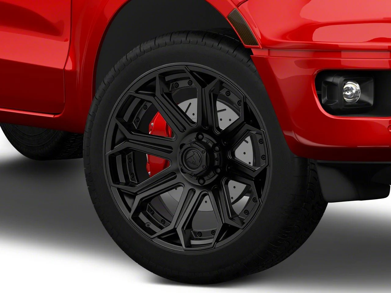 Fuel Wheels Siege Matte Black 6-Lug Wheel; 22x10; -18mm Offset (19-23 Ranger)