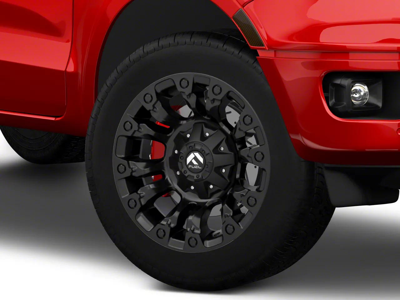 Fuel Wheels Vapor Matte Black 6-Lug Wheel; 20x9; 2mm Offset (19-23 Ranger)
