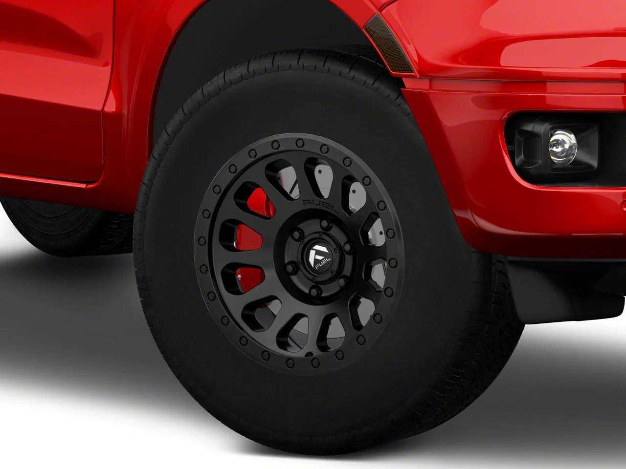 Fuel Wheels Vector Matte Black 6-Lug Wheel; 17x8.5; 7mm Offset (19-23 Ranger)