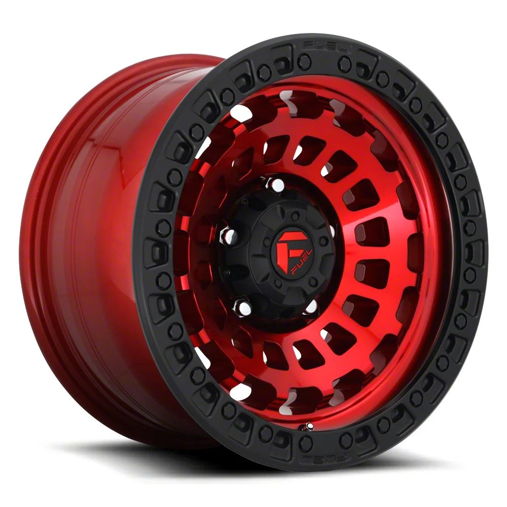 Fuel Wheels Zephyr Candy Red 6-Lug Wheel; 20x9; 1mm Offset (19-23 Ranger)