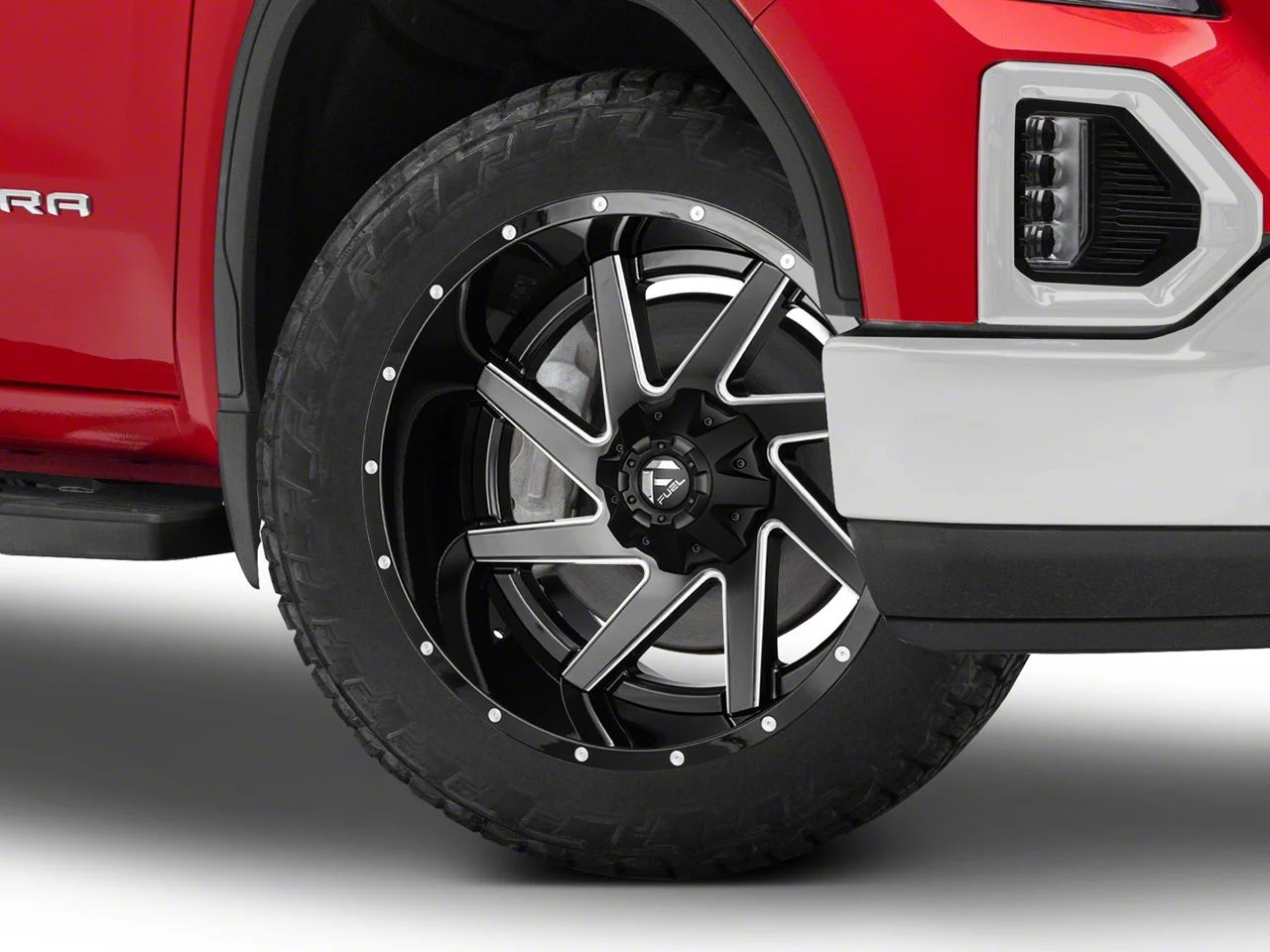 Fuel Wheels Renegade Matte Black Milled 6-Lug Wheel; 22x12; -44mm Offset (19-26 Sierra 1500)