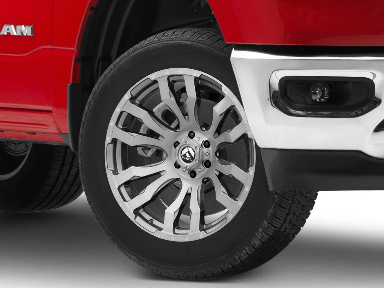 Fuel Wheels Blitz Platinum Brushed Gunmetal 6-Lug Wheel; 22x12; -44mm Offset (14-18 Sierra 1500)