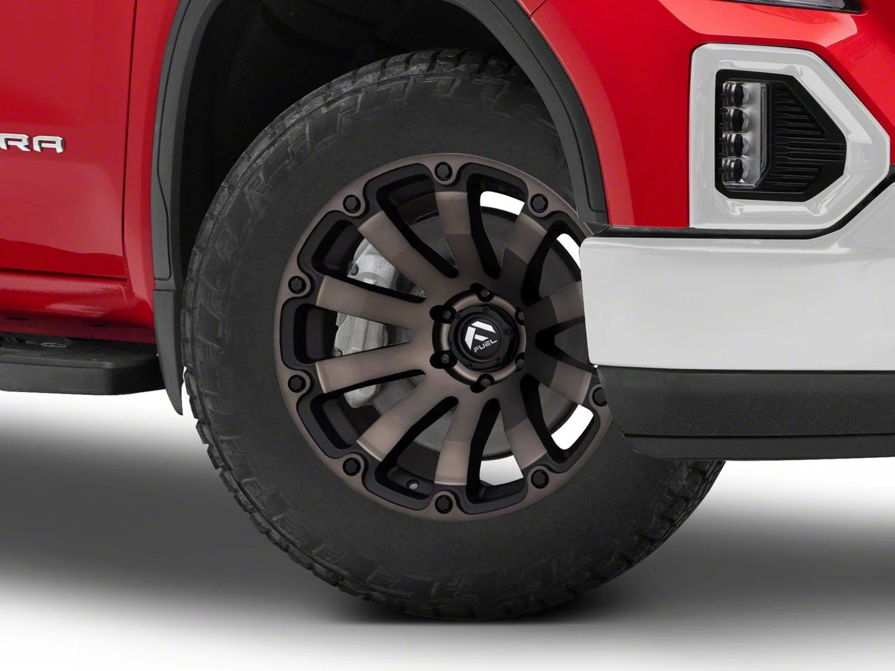Fuel Wheels Diesel Matte Black Double Dark Tint 6-Lug Wheel; 20x10; -18mm Offset (19-26 Sierra 1500)
