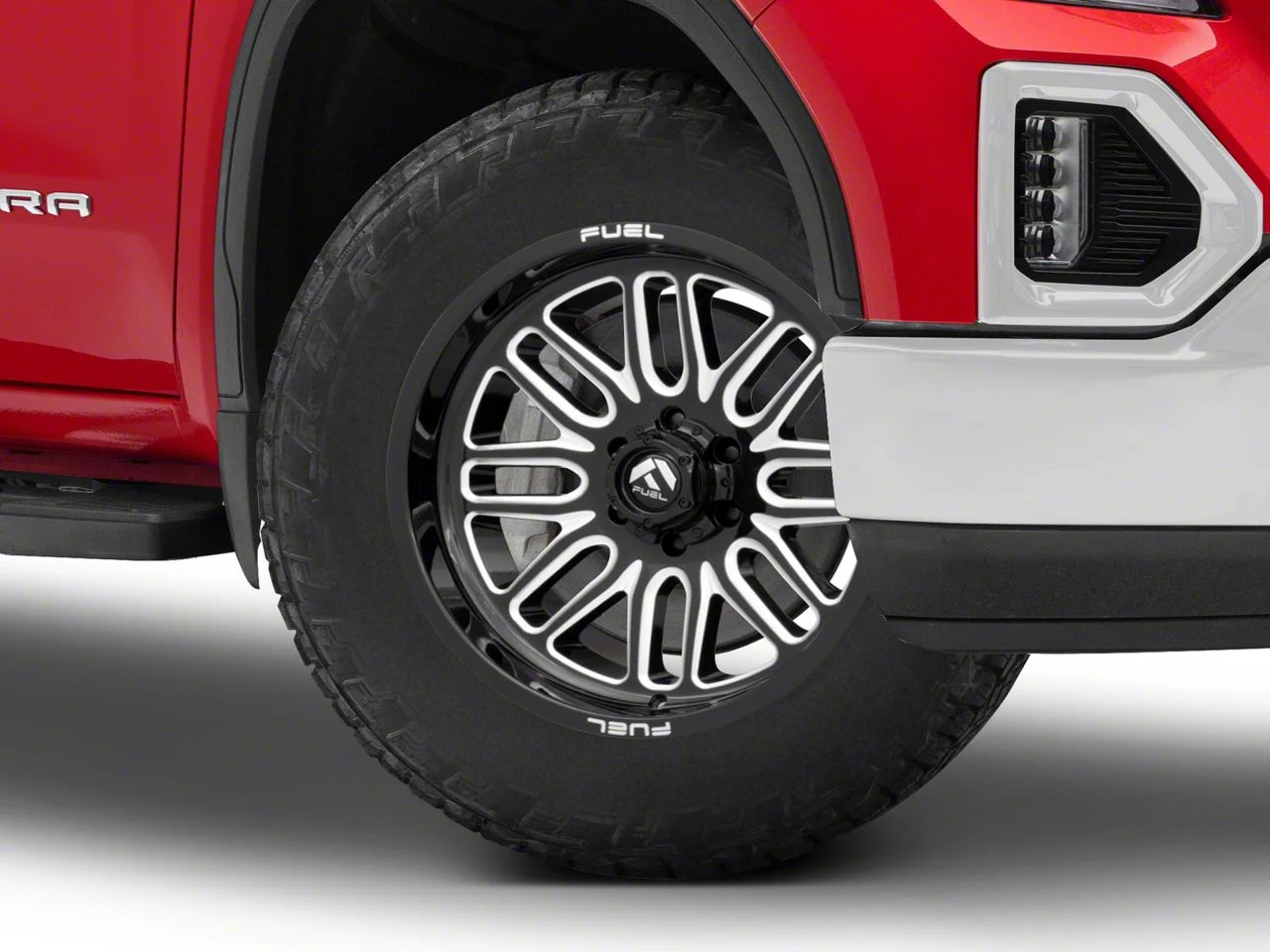 Fuel Wheels Ignite Gloss Black Milled 6-Lug Wheel; 20x9; 1mm Offset (19-26 Sierra 1500)