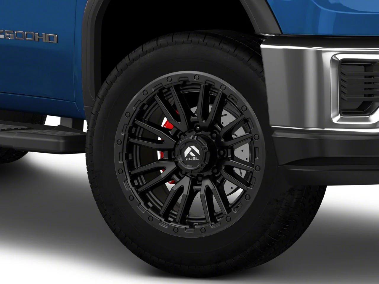 Fuel Wheels Rebel Matte Black 8-Lug Wheel; 20x10; -18mm Offset (20-26 Sierra 2500 HD)