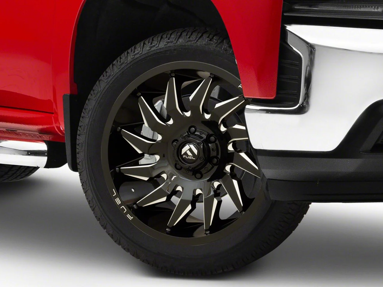 Fuel Wheels Saber Gloss Black Milled 6-Lug Wheel; 22x10; -18mm Offset (19-26 Silverado 1500)
