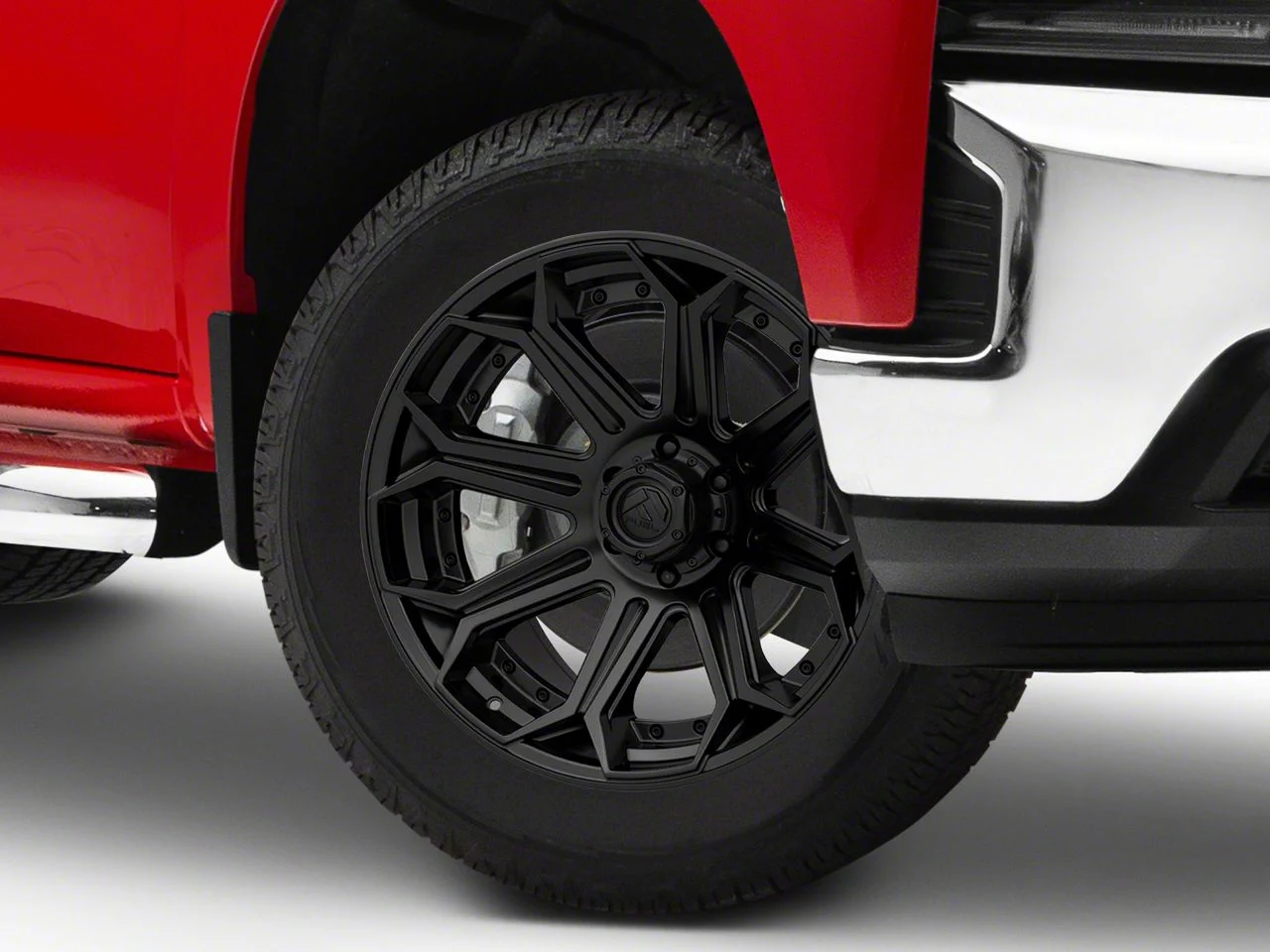 Fuel Wheels Siege Matte Black 6-Lug Wheel; 20x10; -18mm Offset (19-26 Silverado 1500)
