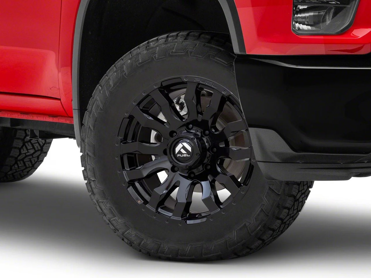 Fuel Wheels Blitz Gloss Black 8-Lug Wheel; 20x10; -18mm Offset (20-26 Silverado 2500 HD)