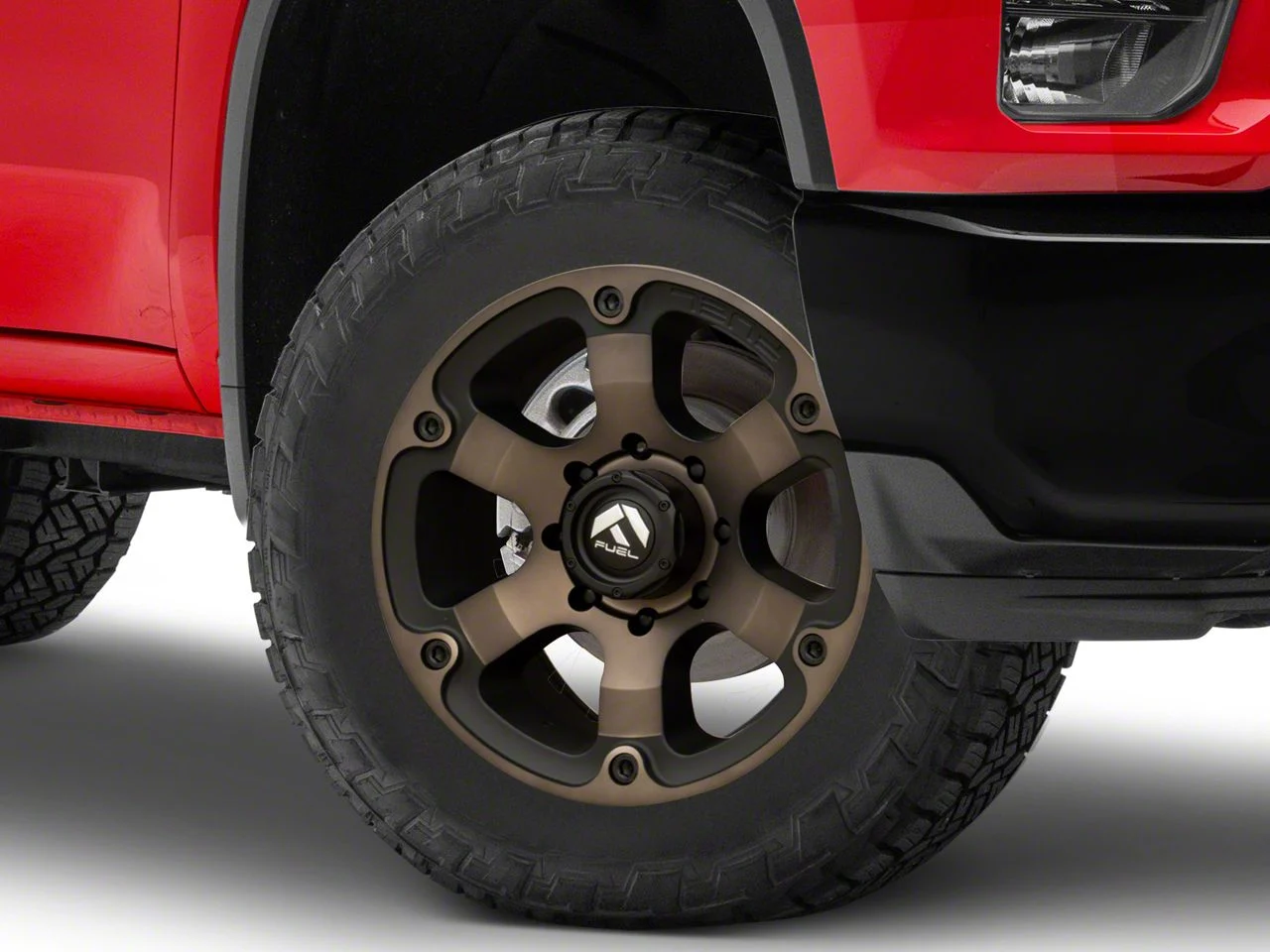 Fuel Wheels Blitz Gloss Black 8-Lug Wheel; 20x10; -18mm Offset (20-26 Silverado 3500 HD SRW)