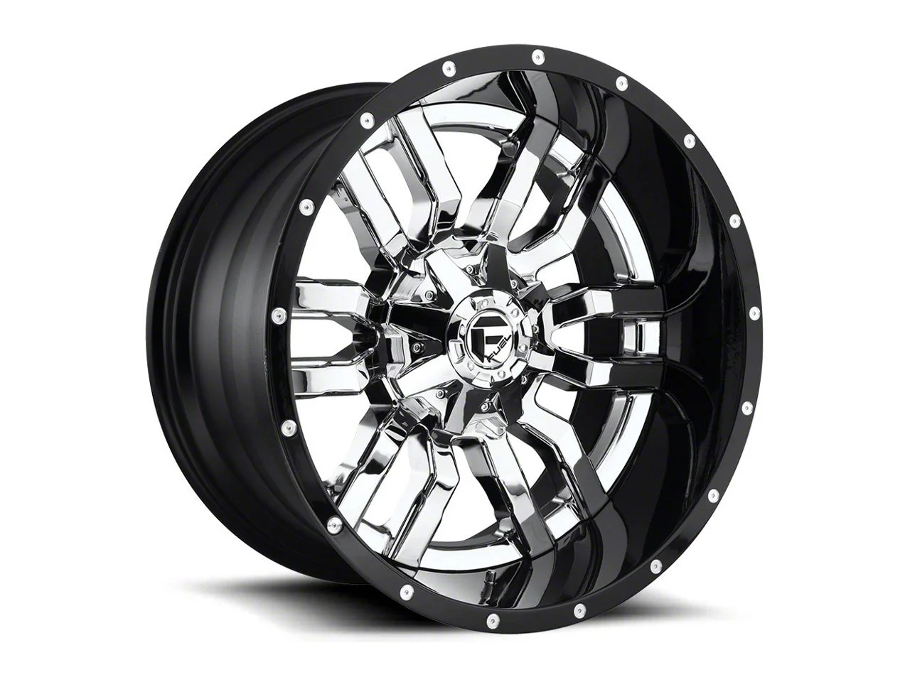 Fuel Wheels Sledge Chrome 6-Lug Wheel; 20x10; -18mm Offset (07-13 Silverado 1500)