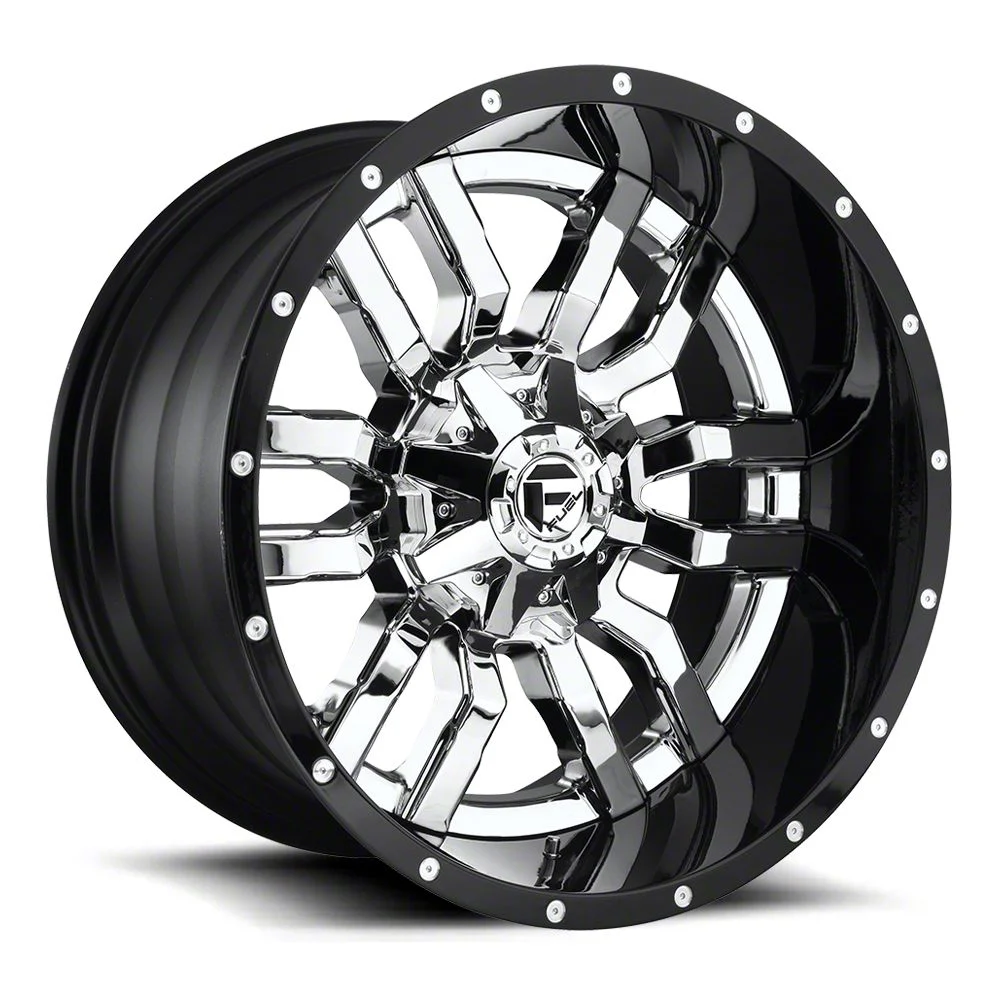 Fuel Wheels Sledge Chrome 6-Lug Wheel; 20x10; -18mm Offset (19-26 Sierra 1500)