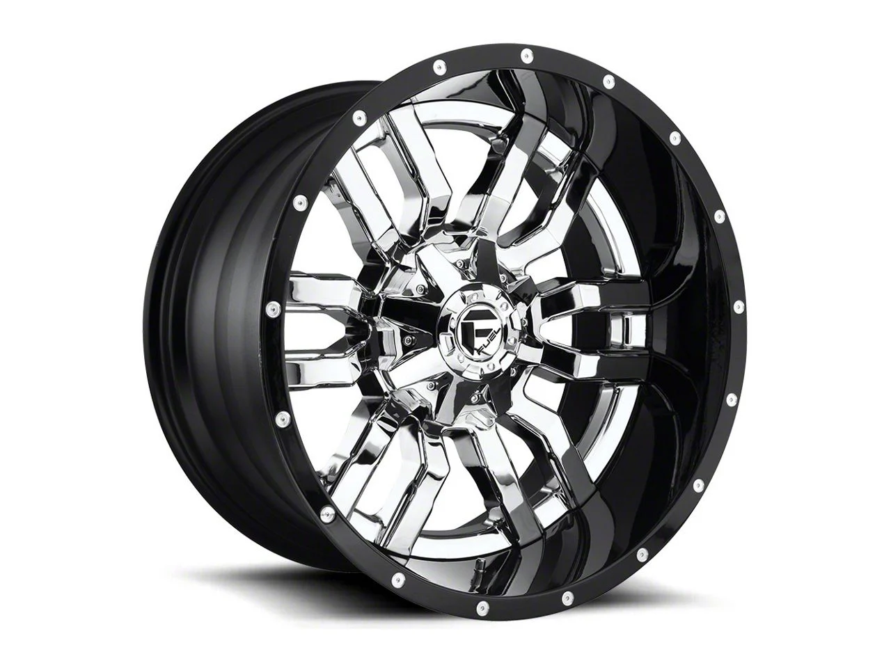 Fuel Wheels Sledge Chrome 6-Lug Wheel; 22x10; -13mm Offset (07-13 Silverado 1500)