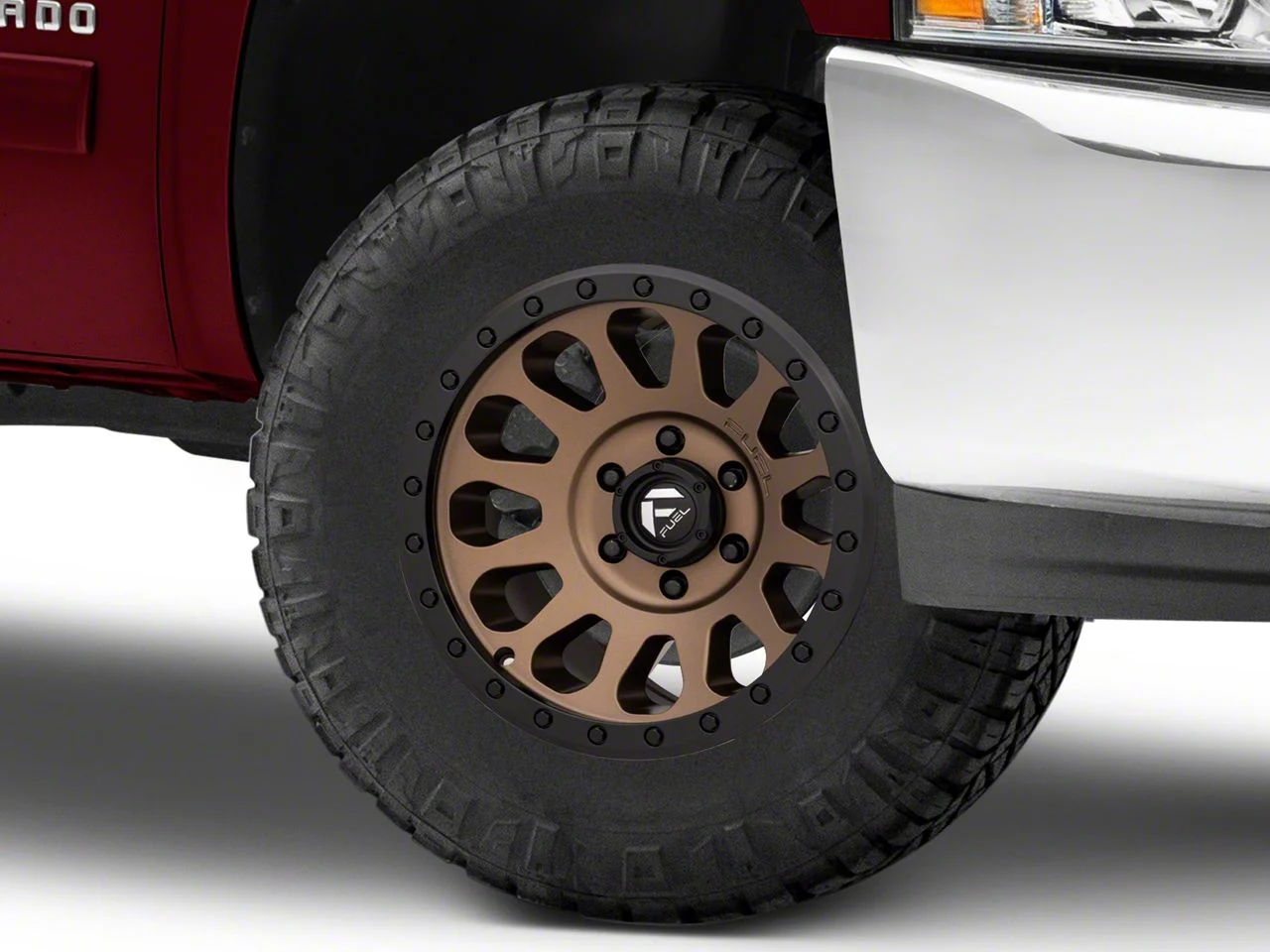 Fuel Wheels Vector Bronze 6-Lug Wheel; 17x9; -12mm Offset (07-13 Silverado 1500)