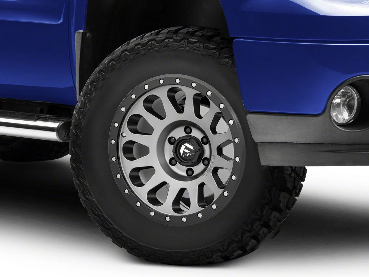 Fuel Wheels Vector Gun Metal 6-Lug Wheel; 17x9; -12mm Offset (07-13 Sierra 1500)