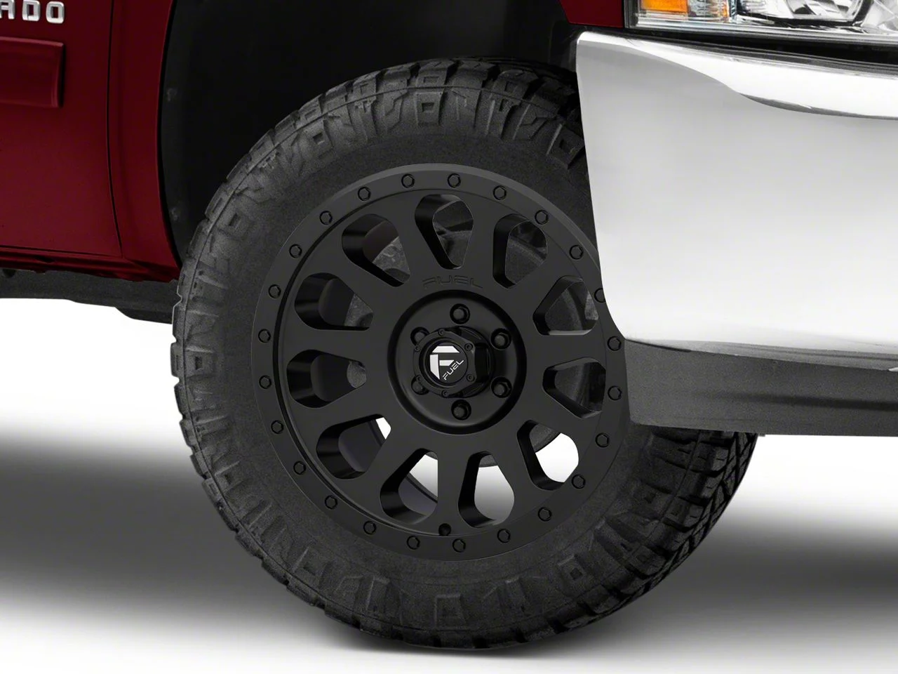 Fuel Wheels Vector Matte Black 6-Lug Wheel; 20x10; -18mm Offset (07-13 Silverado 1500)