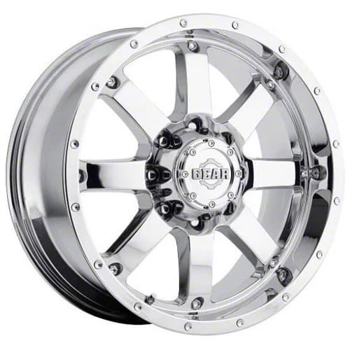 Gear Off-Road Big Block Chrome 6-Lug Wheel; 20x10; -19mm Offset (19-26 Silverado 1500)