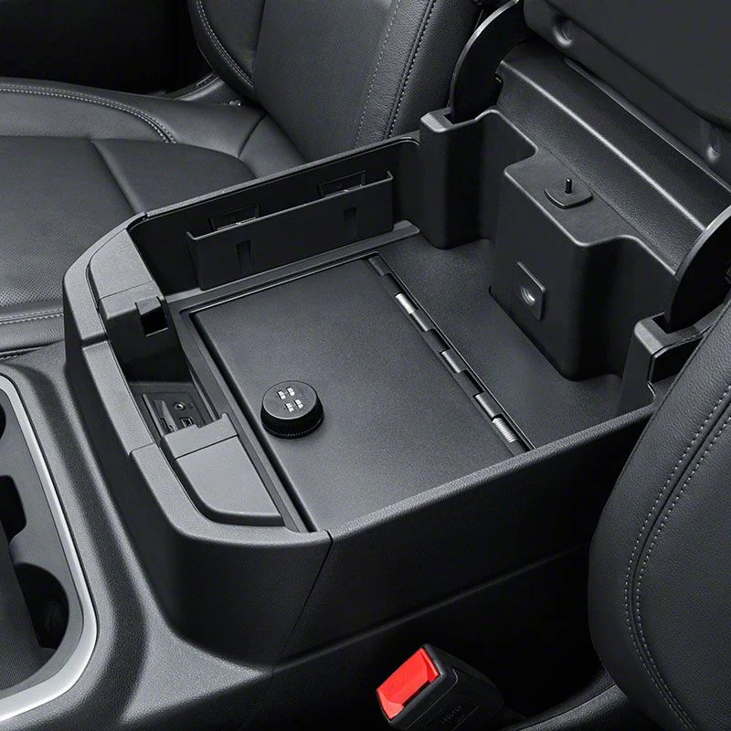 Center Console Lockable Storage Box (19-21 Sierra 1500; 2022 Sierra 1500 Limited)