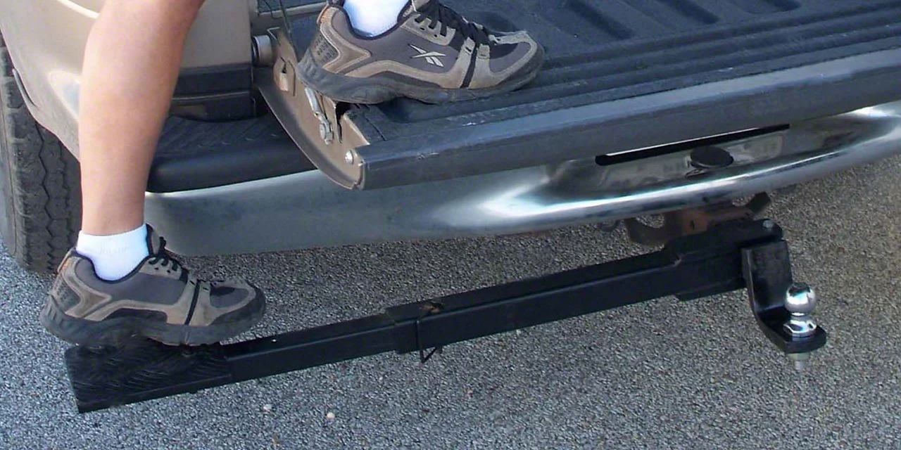 Side-Step Hitch Step (Universal; Some Adaptation May Be Required)