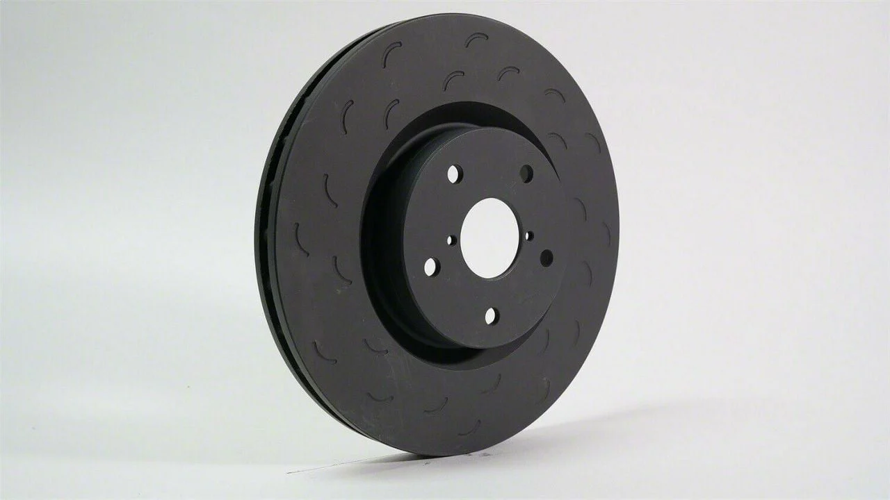 Hawk Performance Talon Slotted 8-Lug Rotors; Front Pair (11-18 Sierra 2500 HD)