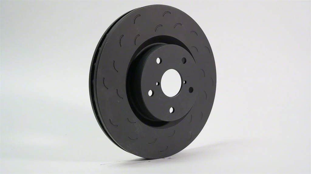 Hawk Performance Talon Slotted 8-Lug Rotors; Front Pair (07-10 Sierra 2500 HD)