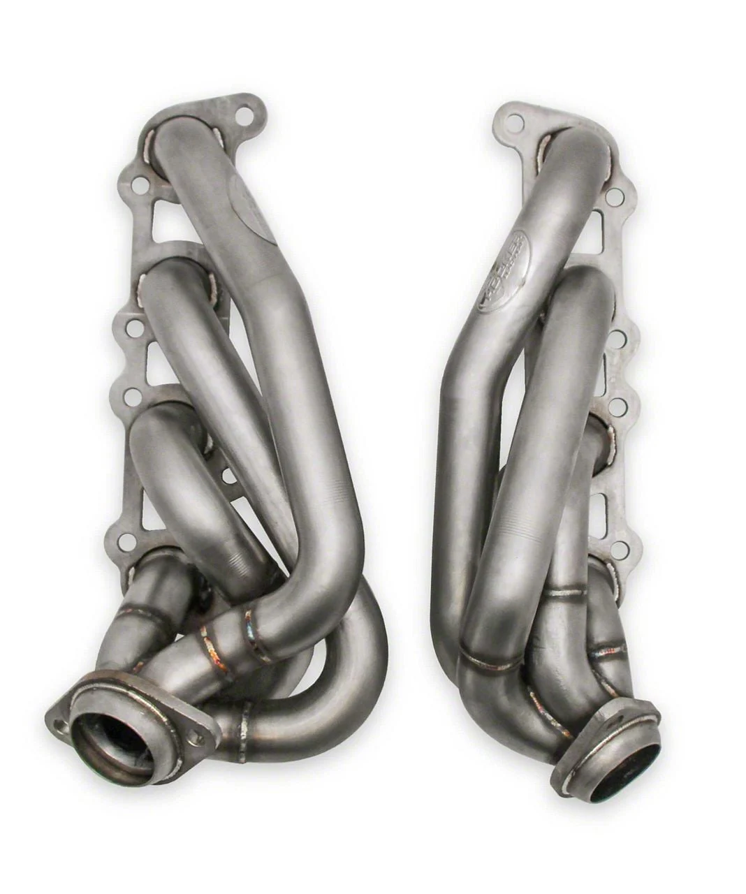 Hooker BlackHeart 1-5/8-Inch Shorty Headers; Raw (15-20 5.0L F-150)