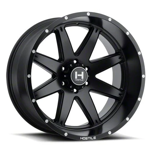 Hostile Alpha Asphalt 6-Lug Wheel; 20x10; -19mm Offset (04-08 F-150)