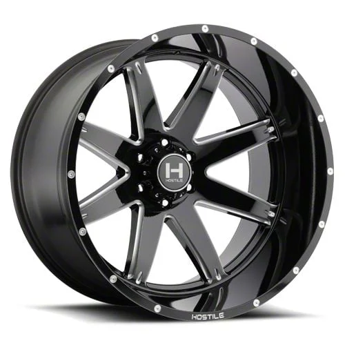 Hostile Alpha Blade Cut 6-Lug Wheel; 20x10; -19mm Offset (04-08 F-150)