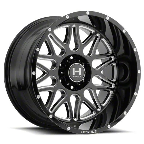 Hostile Blaze Blade Cut 6-Lug Wheel; 22x10; -25mm Offset (04-08 F-150)