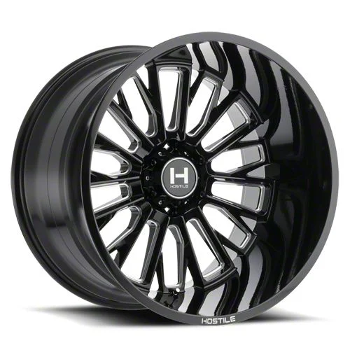 Hostile Fury Blade Cut 6-Lug Wheel; 20x9; 12mm Offset (07-13 Sierra 1500)