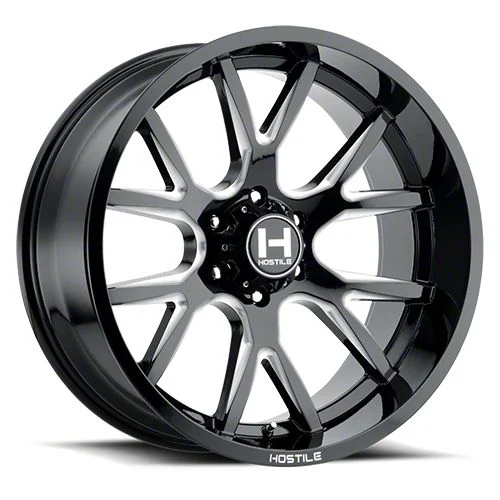 Hostile Rage Blade Cut 6-Lug Wheel; 20x9; 12mm Offset (07-13 Sierra 1500)
