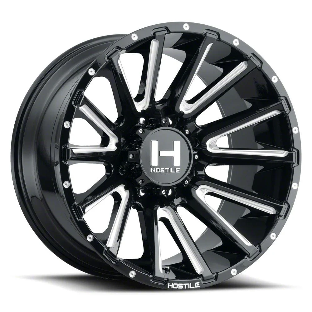 Hostile Typhoon Blade Cut 5-Lug Wheel; 20x10; -19mm Offset (09-18 RAM 1500)
