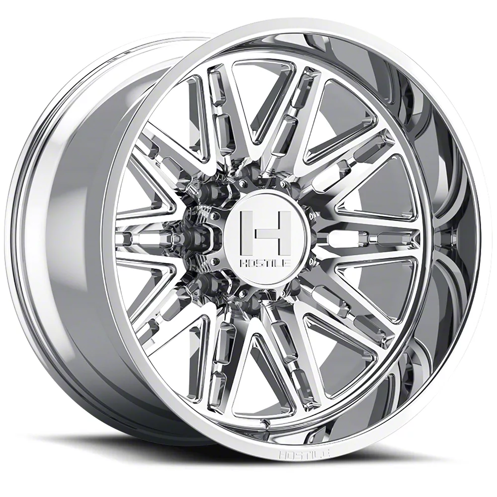 Hostile Maniac Armor Plated 8-Lug Wheel; 20x12; -44mm Offset (15-19 Silverado 2500 HD)