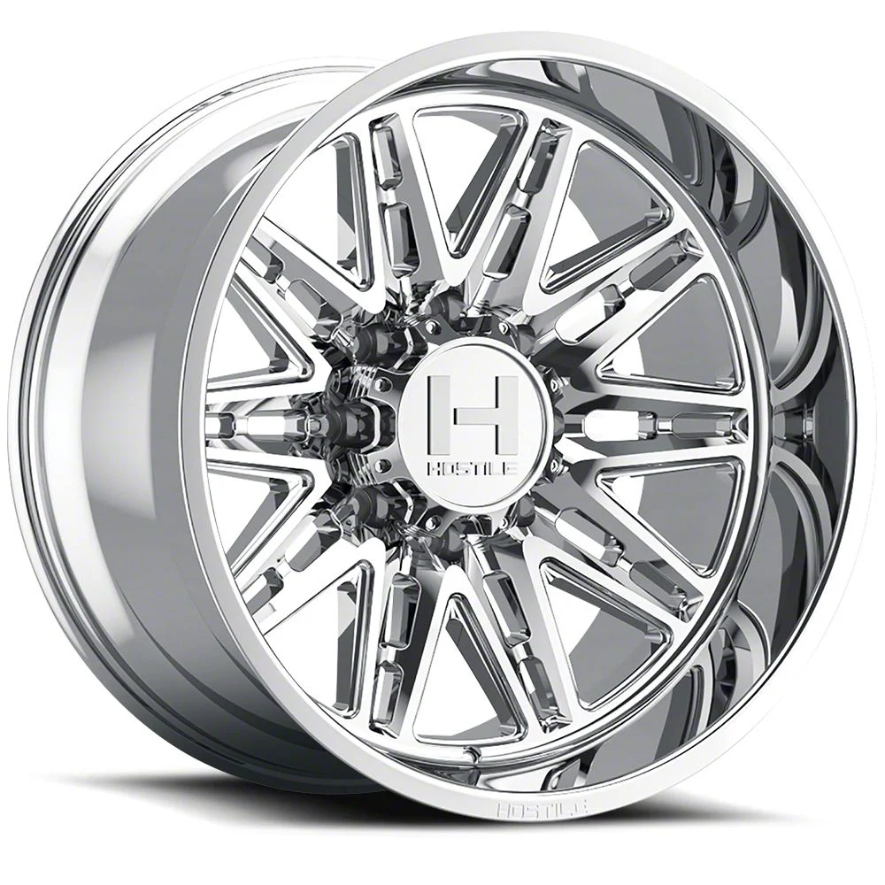 Hostile Maniac Armor Plated 8-Lug Wheel; 20x9; 12mm Offset (15-19 Silverado 3500 HD SRW)