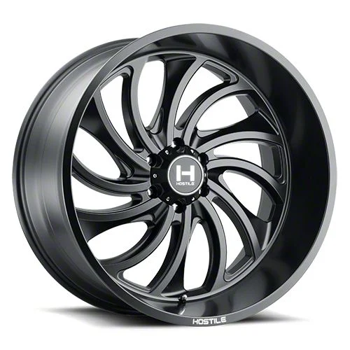 Hostile Demon Asphalt 6-Lug Wheel; 20x10; -19mm Offset (21-26 F-150)