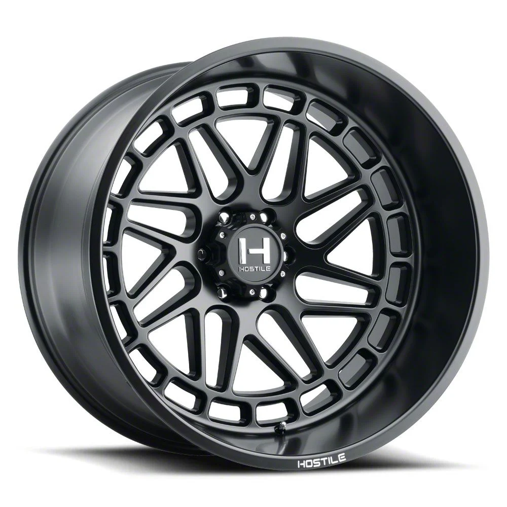 Hostile Reaper Asphalt 5-Lug Wheel; 20x10; -19mm Offset (02-08 RAM 1500, Excluding Mega Cab)