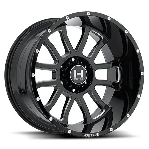 Hostile Gauntlet Blade Cut 6-Lug Wheel; 20x9; 10mm Offset (19-23 Ranger)