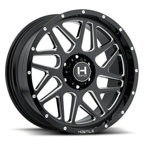 Hostile Sprocket Blade Cut 6-Lug Wheel; 20x9; 0mm Offset (19-23 Ranger)