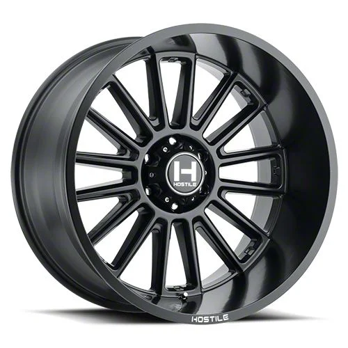 Hostile Predator Asphalt 6-Lug Wheel; 20x9; 0mm Offset (19-26 Sierra 1500)