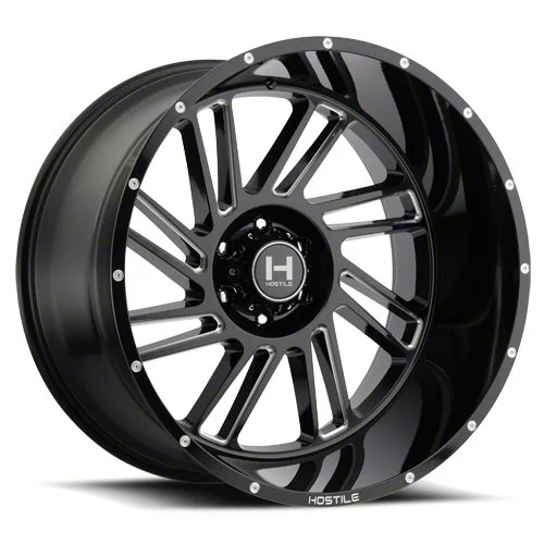 Hostile Stryker Blade Cut 6-Lug Wheel; 20x9; 12mm Offset (19-26 Sierra 1500)