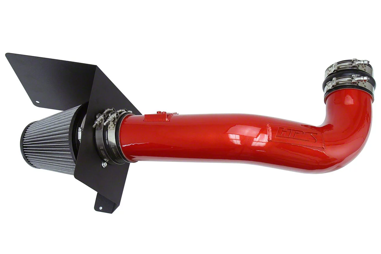 Shortram Cold Air Intake; Red (09-13 5.3L Sierra 1500)