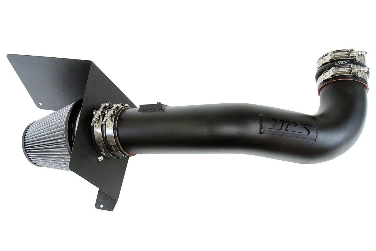 Shortram Cold Air Intake; Wrinkle Black (09-13 6.2L Sierra 1500)