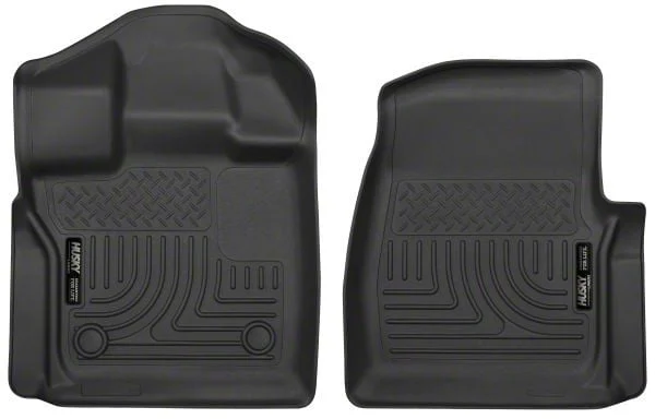 Husky Liners X-Act Contour Front Floor Liners; Black (15-26 F-150 Regular Cab)