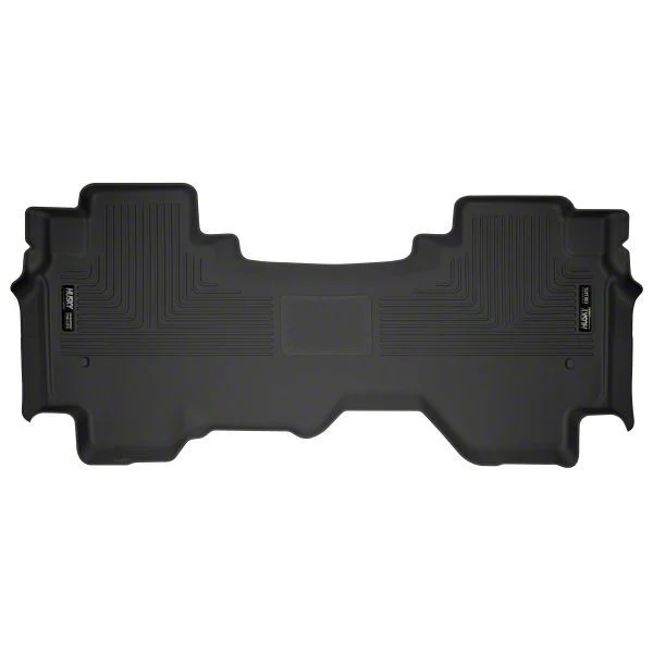 Husky Liners X-Act Contour Second Seat Floor Liner; Black (19-24 RAM 1500 Quad Cab)