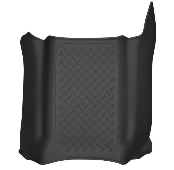 Husky Liners X-Act Contour Center Hump Floor Liner; Black (19-26 Sierra 1500 Double Cab, Crew Cab)