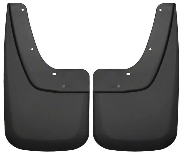 Husky Liners Mud Guards; Rear (15-19 Sierra 2500 HD SRW)