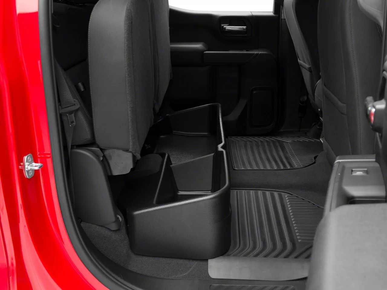 Husky Liners GearBox Under Seat Storage Box; Black (19-26 Silverado 1500 Double Cab)