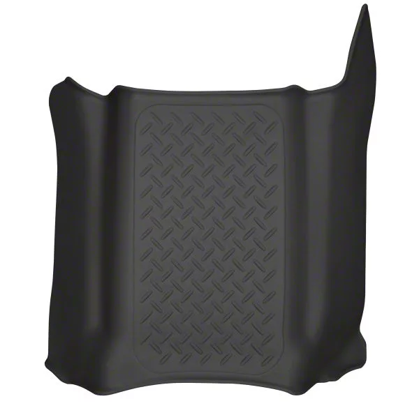 Husky Liners WeatherBeater Center Hump Floor Liner; Black (19-26 Silverado 1500 Double Cab, Crew Cab)
