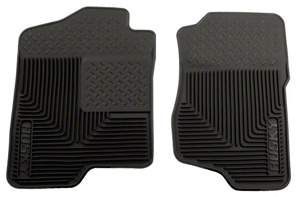 Husky Liners Heavy Duty Front Floor Mats; Black (07-14 Silverado 2500 HD)